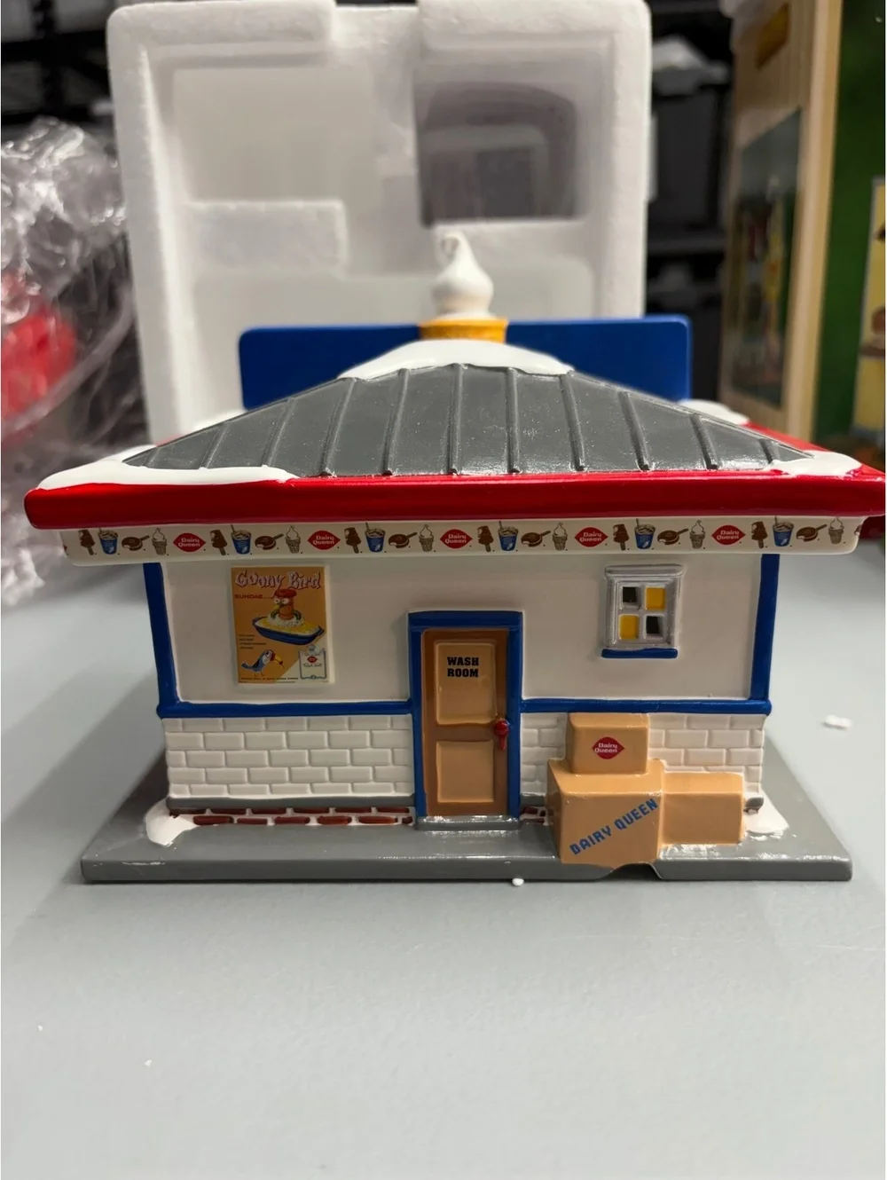 Department 56-Snow Village- Dairy Queen - 4044855
